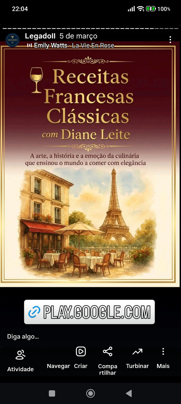 Capa do livro Receitas Francesas Clássicas